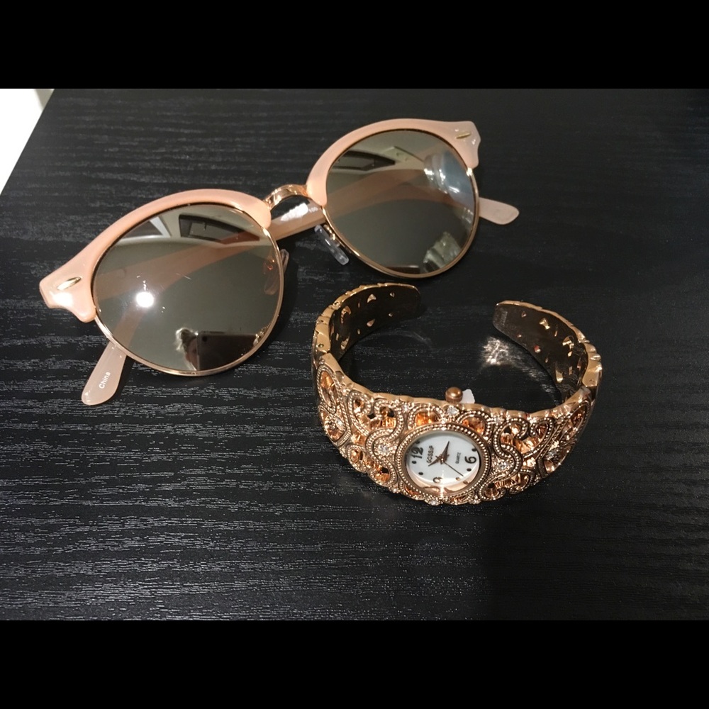 Rose Gold Watch by Gossip